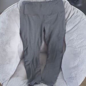 Gray yoga pants women's size small/medium
